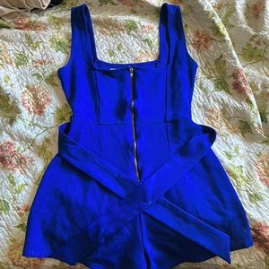Romper blue size small